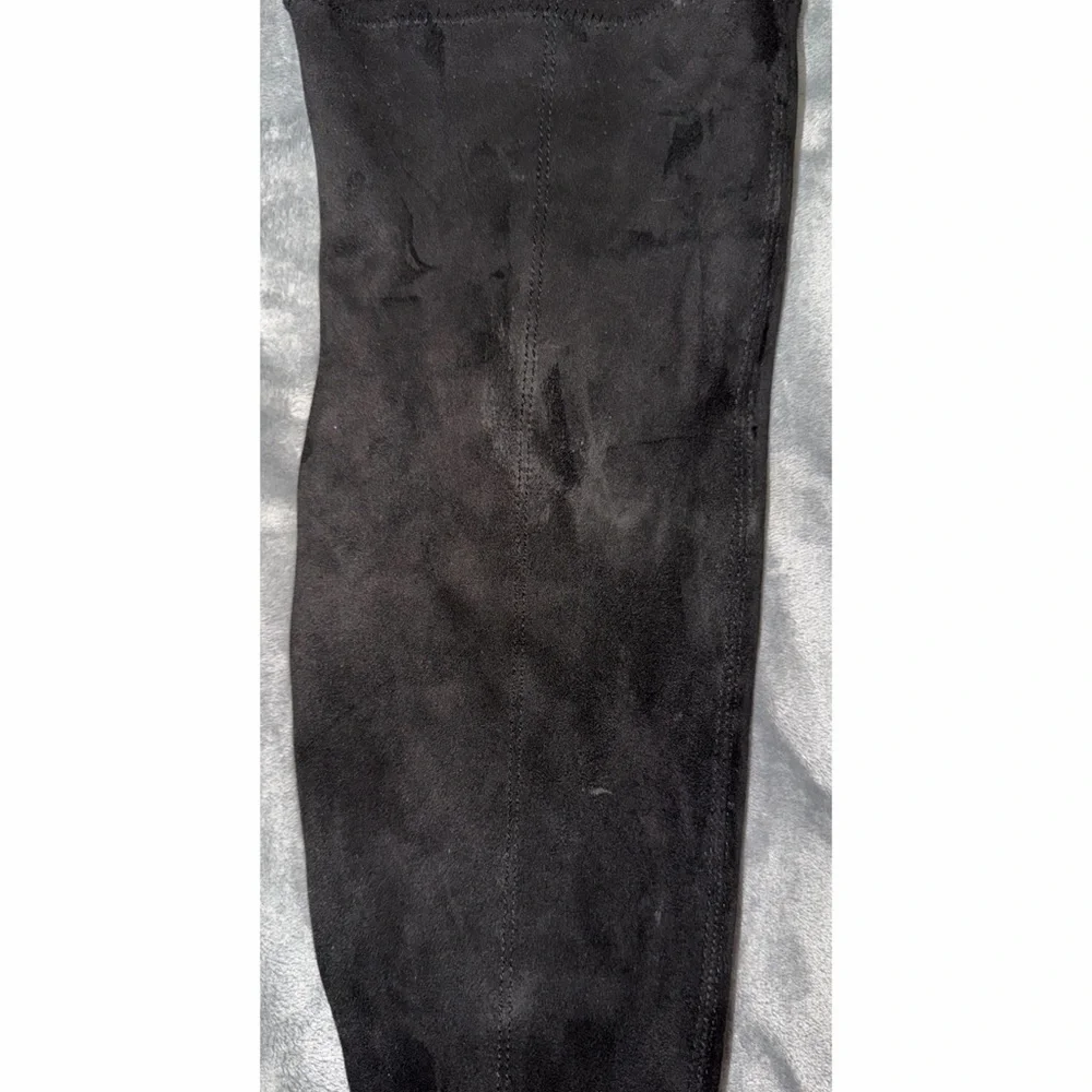 🖤 Call it Spring Knee-High Boots with Clear Heels